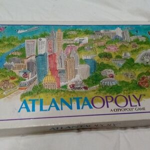 Atlantaopoly Board Game - Colorful City Adventure